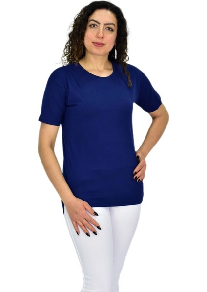 Kadın Yarım Kol Sıfıryaka Likralı Tişöt BGL-ST04652 modelleri