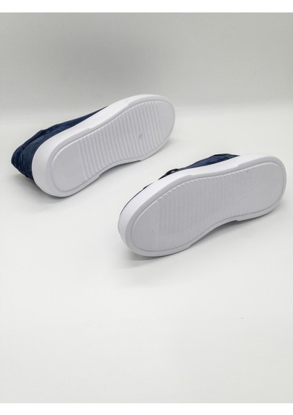 %100 Deri Günlük Erkek Sneaker RM-25001LACIVERT Nubuk indirimleri