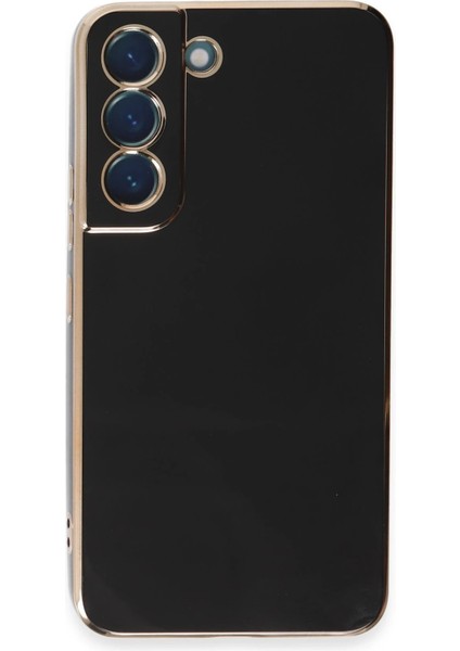 Samsung Galaxy S21 Kılıf Volet Silikon - Siyah Inslm