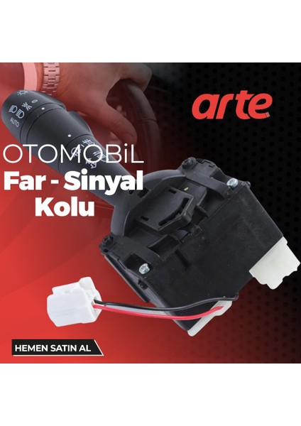 Renault Captur (1) Sinyal ve Far Kolu | 2013-2020 Uyumlu | Sisli & Kornasız | Orijinal Valeo