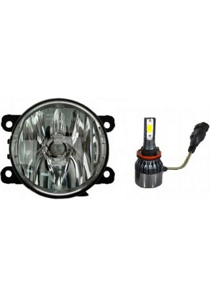 Sis Fari Sağ-Sol LED Xenon Ampüllü Clio Iv-Captur-Mgn Iii-Fleunce-Kng-Scenic Iii-Logan Ii-Duster Sandero Ii-Trafic Ii-Megane Iv Dpmah