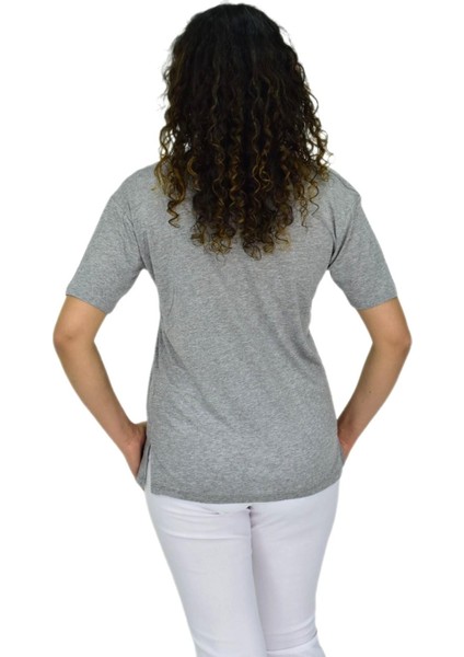 Kadın Yarım Kol V Yaka Likralı Tişöt BGL-ST04651 fırsatları