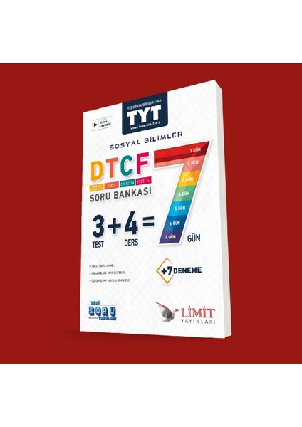 Limit Tyt Dtcf 7 Gün Sosyal Bilimler Soru Bankası