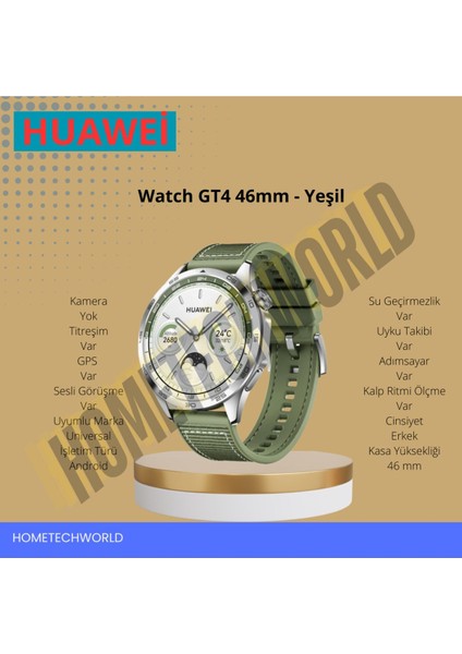 Watch Gt4 46MM - Yeşil