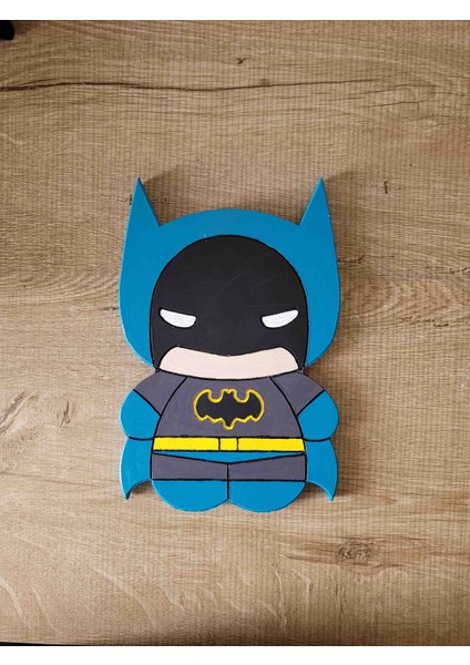 Boyobox Batman Ahşap Boyama Kiti