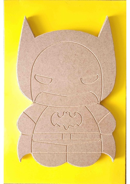 Boyobox Batman Ahşap Boyama Kiti