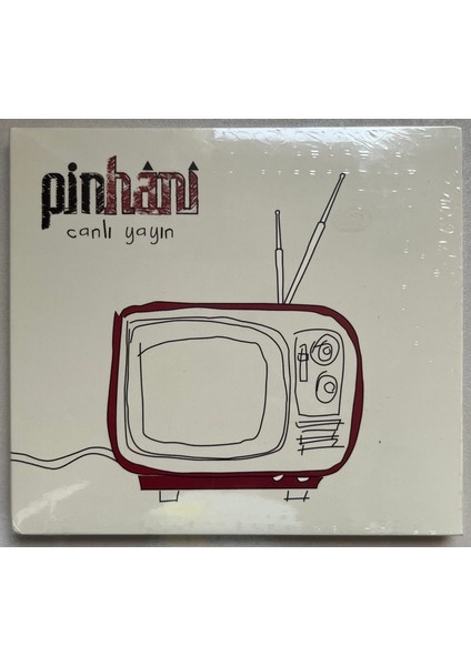 Pinhani Canlı Yayın CD (Jelatininde Sıfır Orjnal Dönem Baskı Cd)