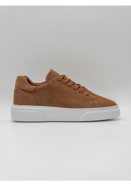 %100 Deri Günlük Erkek Sneaker RM-25001 Taba Nubuk fiyatları
