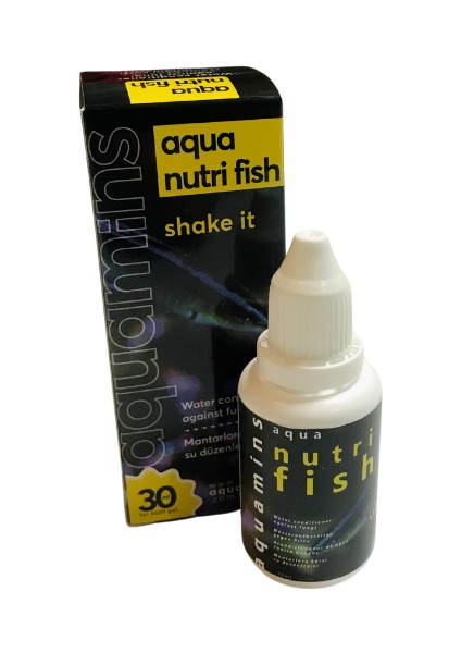Nutrifish, Tatlı ve Tuzlu Su Balıklarında Mantarlara Karşı Su Düzenleyici 30 ML
