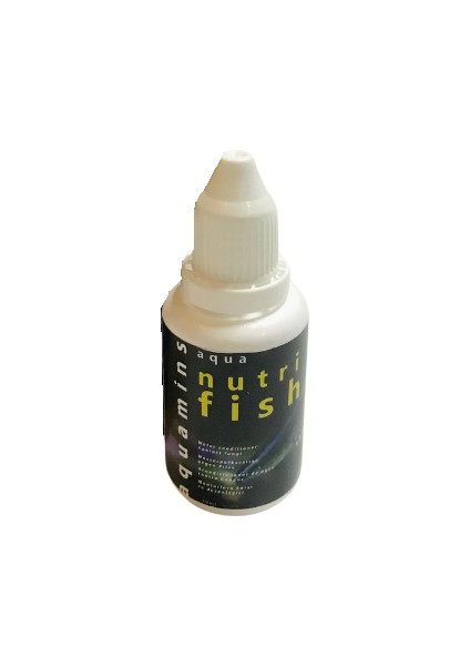 Nutrifish, Tatlı ve Tuzlu Su Balıklarında Mantarlara Karşı Su Düzenleyici 30 ML