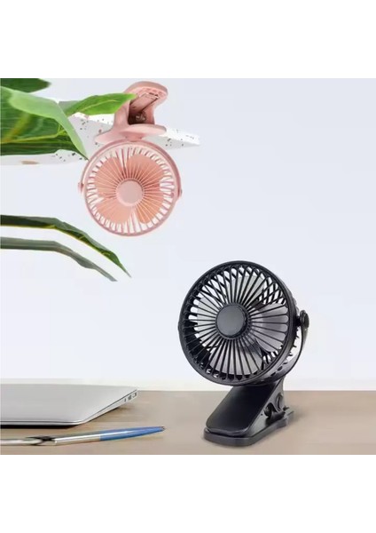 F9 3 Kademeli Karışık Renk Şarjlı Taşınabilir Masaüstü Usb Fan