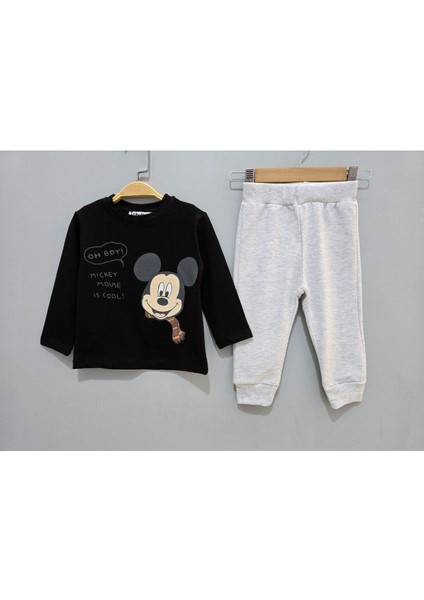 Mickey Pijama Takımı Unisex Takim
