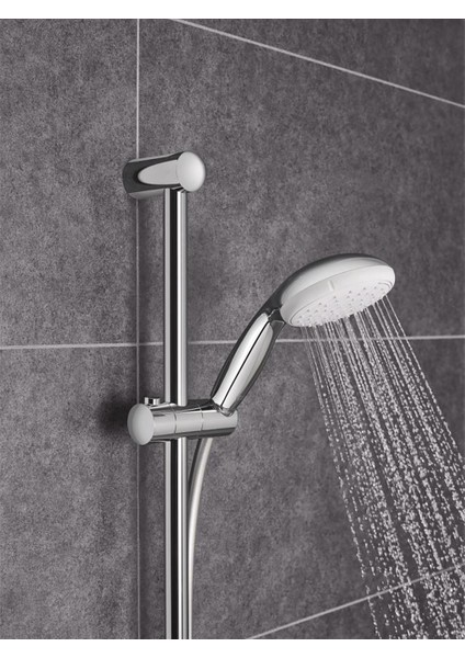 Duş Seti 2 Akışlı Tempesta Krom - 2759810E