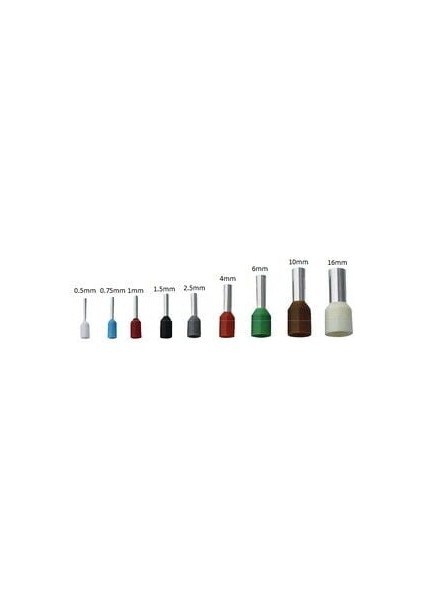 Izoleli Kablo Yüksüğü 0.75MM 1000 Adet Mavi (2.)