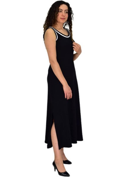 Kadın Askılı Biyeli Likralı Elbise BGL-ST04649 modelleri