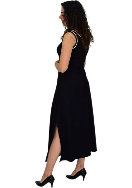 Kadın Askılı Biyeli Likralı Elbise BGL-ST04649 fırsatları