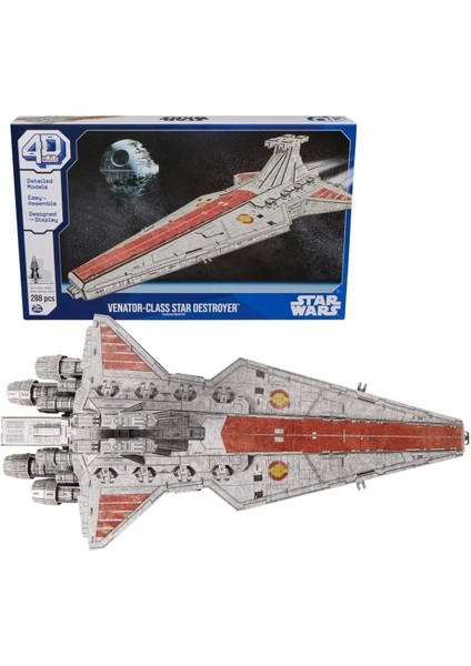 Star Wars Venator-Sınıfı Yıldız Destroyeri Kart Model Seti 288 Adet