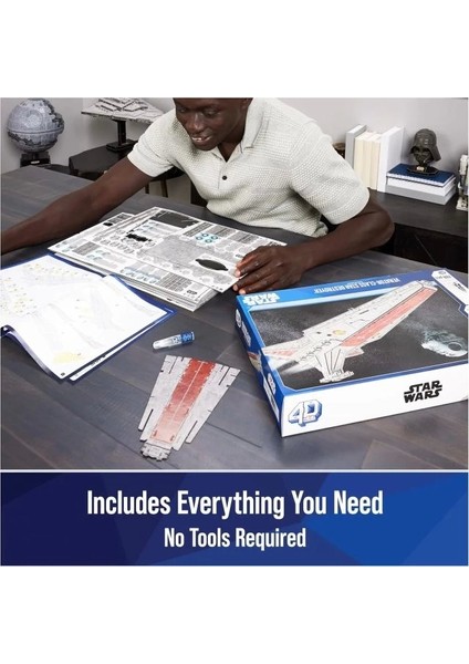 Star Wars Venator-Sınıfı Yıldız Destroyeri Kart Model Seti 288 Adet