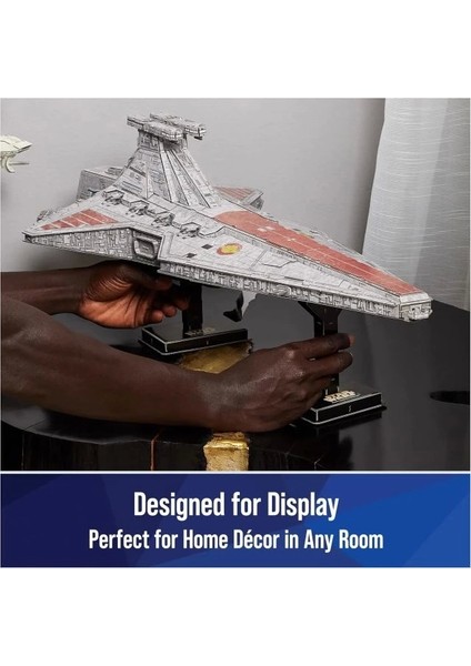 Star Wars Venator-Sınıfı Yıldız Destroyeri Kart Model Seti 288 Adet