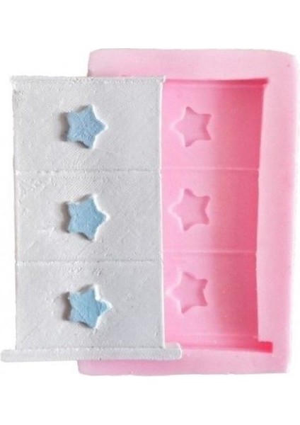 Komodin Dolap Silikon Kalıp K-408