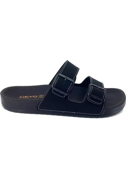 Bahama-10 Ceyo Erkek Ortopedik Terlik-Siyah fiyatları