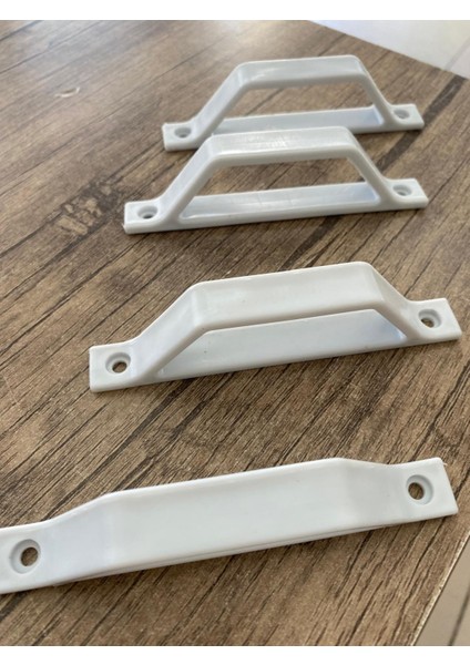 Sineklik D Tipi Tutamak Pvc Plastik Beyaz Renk 4 Adet