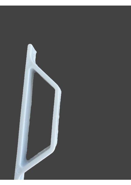 Sineklik D Tipi Tutamak Pvc Plastik Beyaz Renk 4 Adet