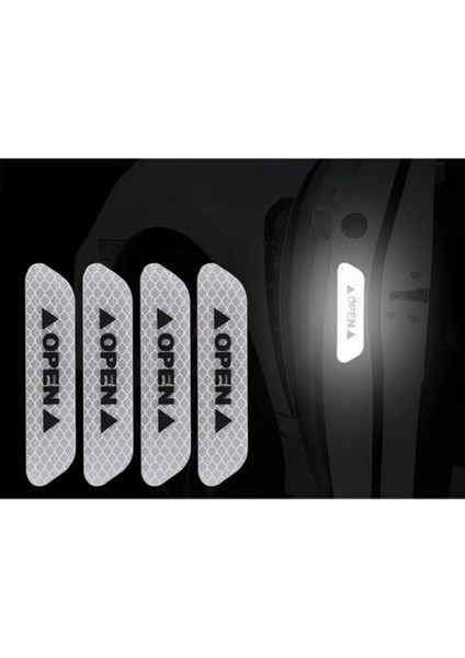 Reflektif Araç Kapı Stickerı fiyatları