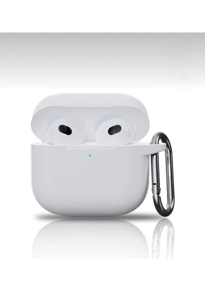 Apple 4. Nesil Airpods 2024 Uyumlu Silikon Kulakiçi Kulaklık Kılıfı
