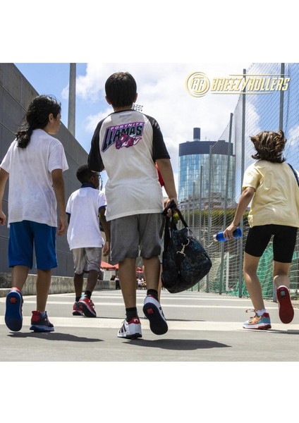 Tekerlekli Spor Ayakkabı Splash Beyaz/siyah indirimleri