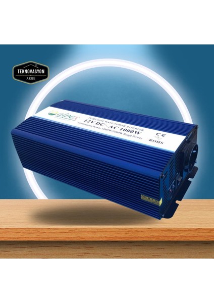 Alpex 1000 Watt 12 Volt Invertör Tam Inverter
