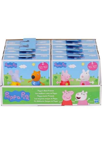 F6413 Peppa Pig Peppanın En Iyi Arkadaşları Oyun Seti +3 Yaş