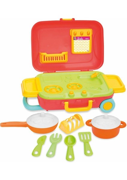 03478 Barbıe Mutfak Set Bavulum