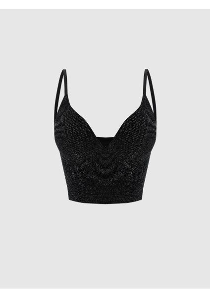 Yeni Sezon Balensiz Dolgusuz Parlak Gorunumlu Bralet - S5NN94Z8