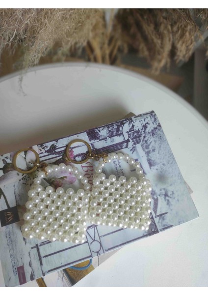 El Yapımı Inci Boncuklu Mini Çanta Anahtarlık - 10’lu Paket fiyatları