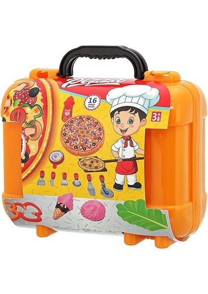ERN-818 Heroes Toys Pizza Oyun Seti