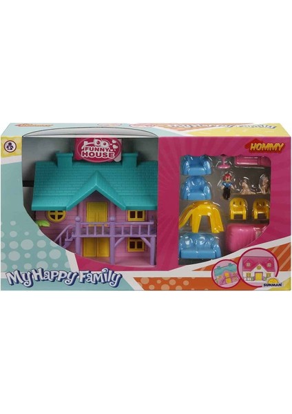 02081 2 Katlı Ev Oyun Seti Villa