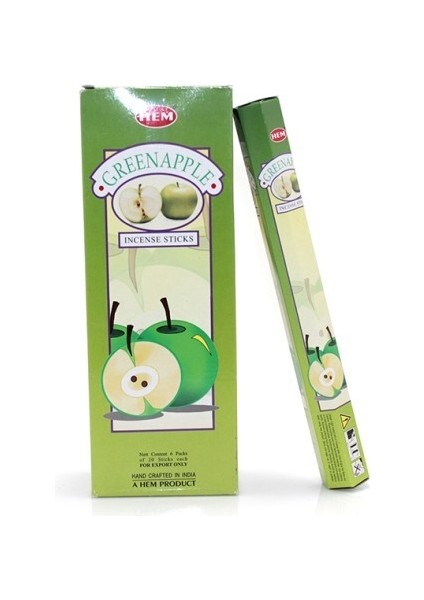 Hem Green Apple Aromalı Çubuk Tütsü