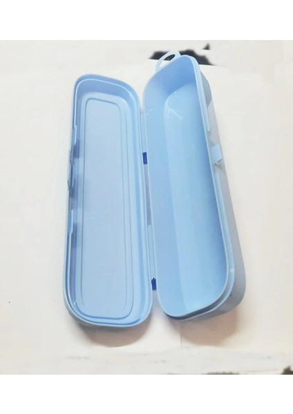 Turkuaz Multi Renkli Kapaklı Kalemlik Kutusu -Çanta Içi Saklama - Diş Fırçası - Makyaj Fırçası Kutu fiyatları