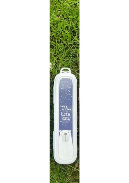 Beyaz Multi Renkli Kapaklı Kalemlik Kutusu -Çanta Içi Saklama - Diş Fırçası - Makyaj Fırçası Kutu