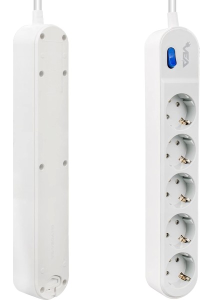 VE-VEGA105 A Class 5li Anahtarlı 1.5 Metre Akım Korumalı Grup Priz (Made In Malaysıa) fiyatları