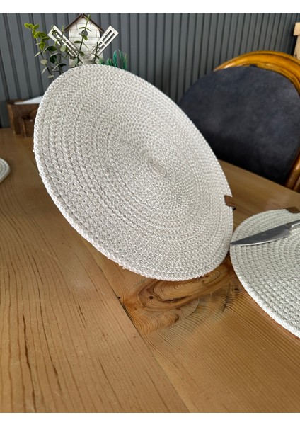 Doğal Jüt Amerikan Servis 31 cm 4'lü modelleri