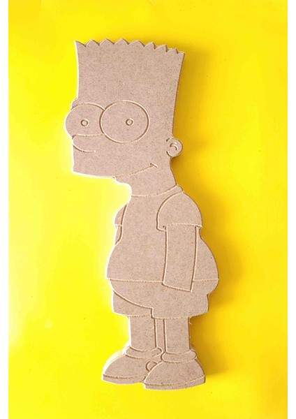 Boyobox Bart Simpsons Ahşap Boyama Kiti