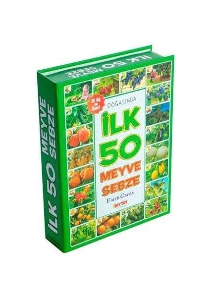 1420 F.cards Ilk 50 Meyve Sebze