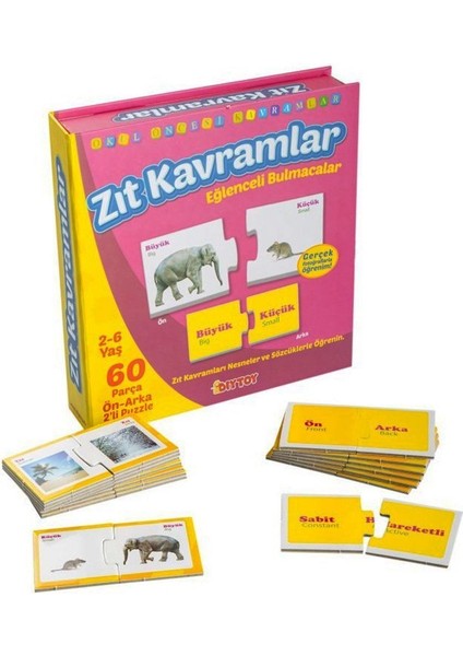 1390 Eğlenceli Bul Zıt Kavramlar