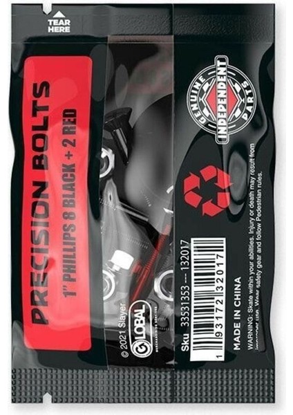 Çok Renkli Slyr 1 Blk Tool'lu Kaykay Vida Seti Kaykay Vidası modelleri