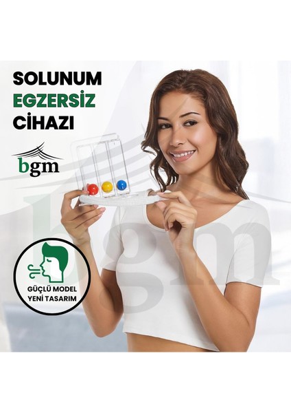 Yüksek Kaliteli Solunum Egzersiz Cihazı, Nefes Gücünü Artıran Pratik Aparat fırsatları