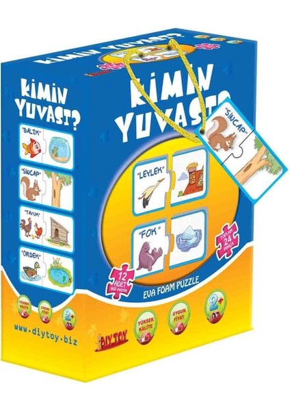 8513 2 Li Kimin Yuvası Kutulu