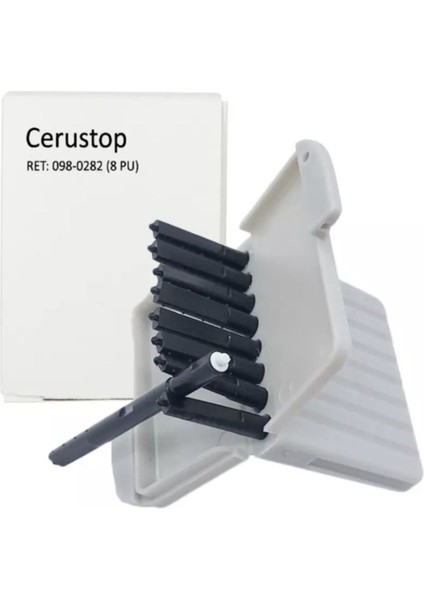 Uyumlu Cerustop İşitme Cihazı Filtresi 8'li, yüksek kalite, konforlu kullanım