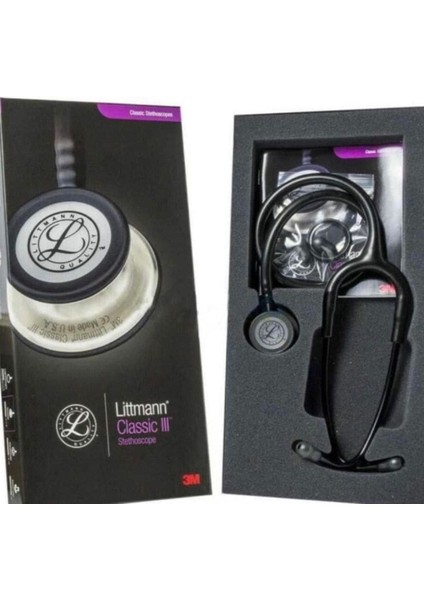 3M Littmann Classic II Siyah Renk Steteskop, Sağlık ve Medikal İçin Güvenilir Tercih